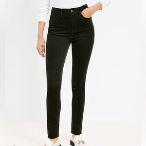 Ann Taylor skinny cords in wild moss